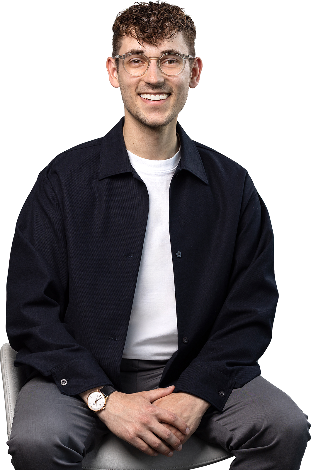Kevin Steuer sitzend